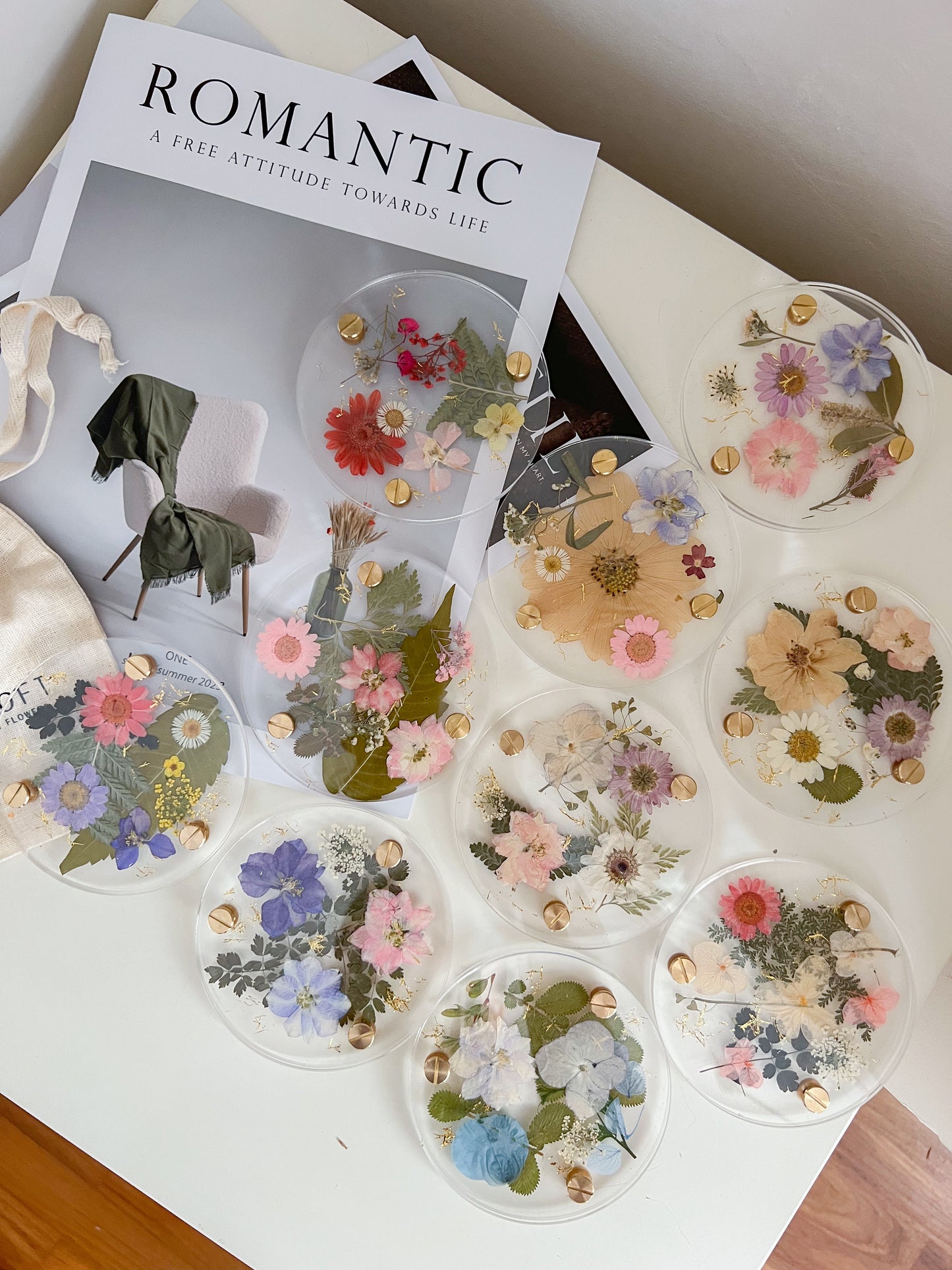 VIntage Floral Coaster
