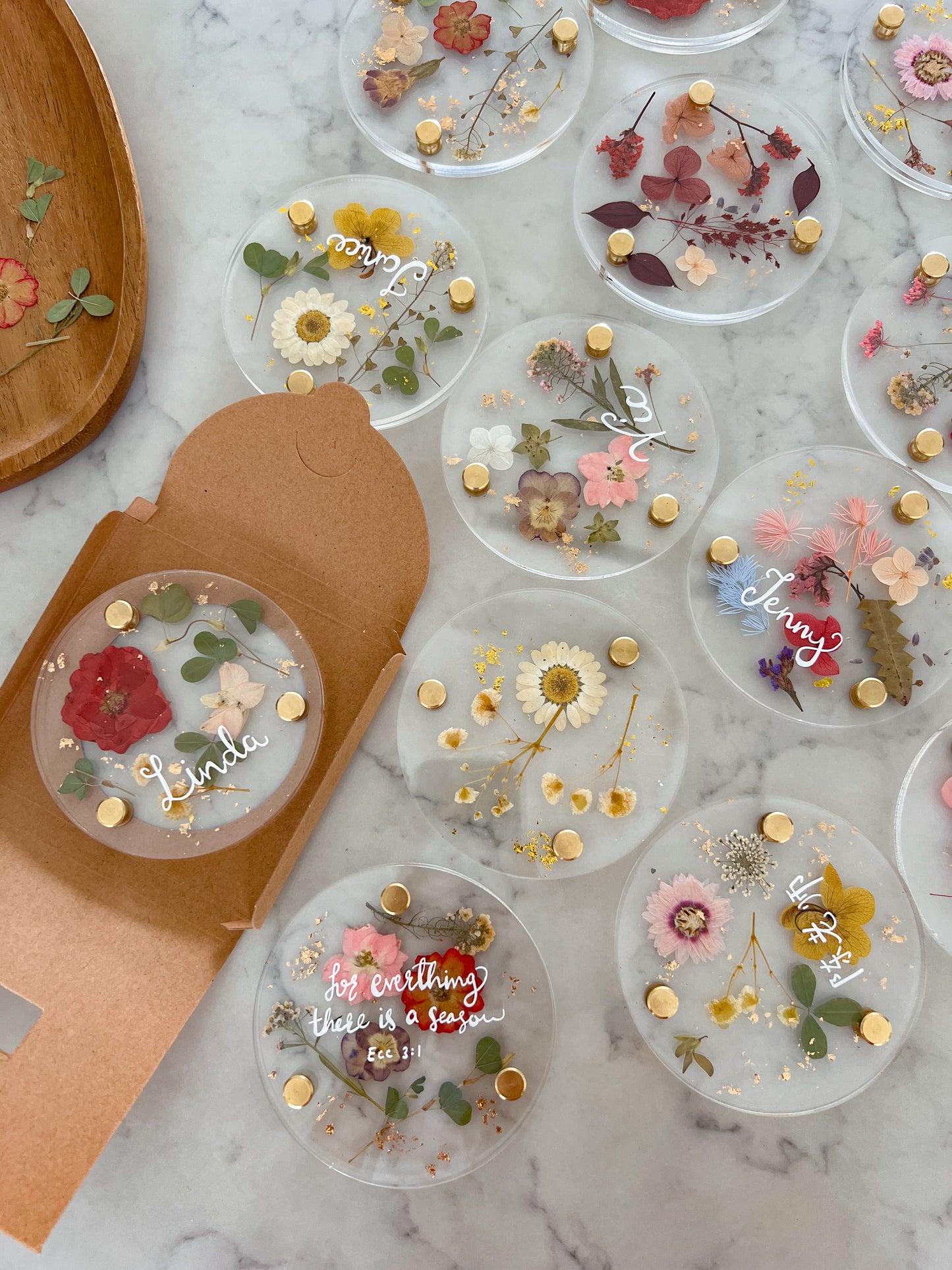 VIntage Floral Coaster