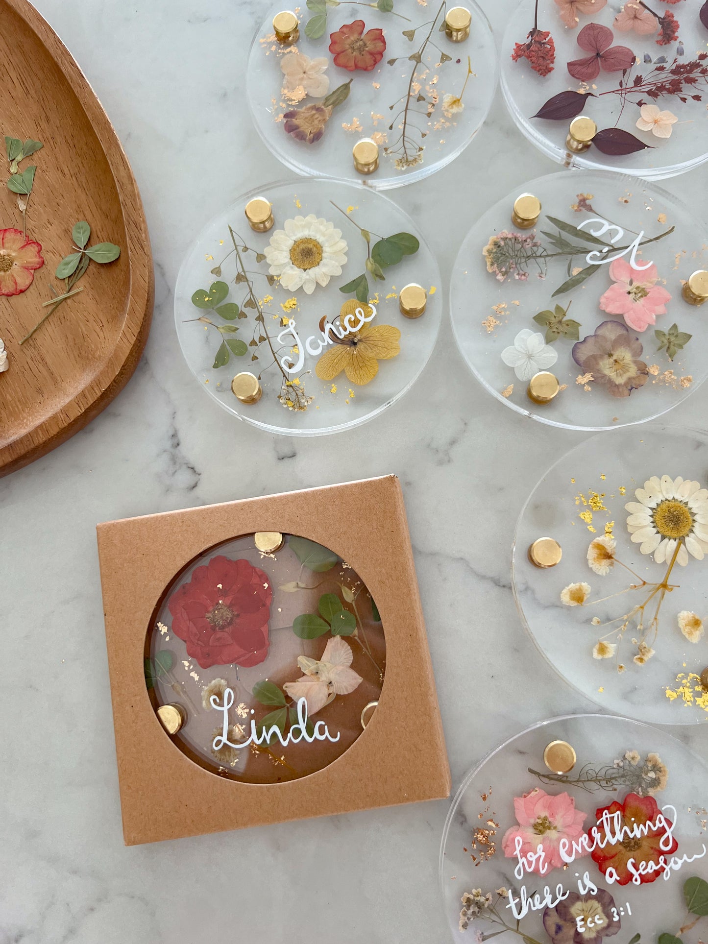 VIntage Floral Coaster