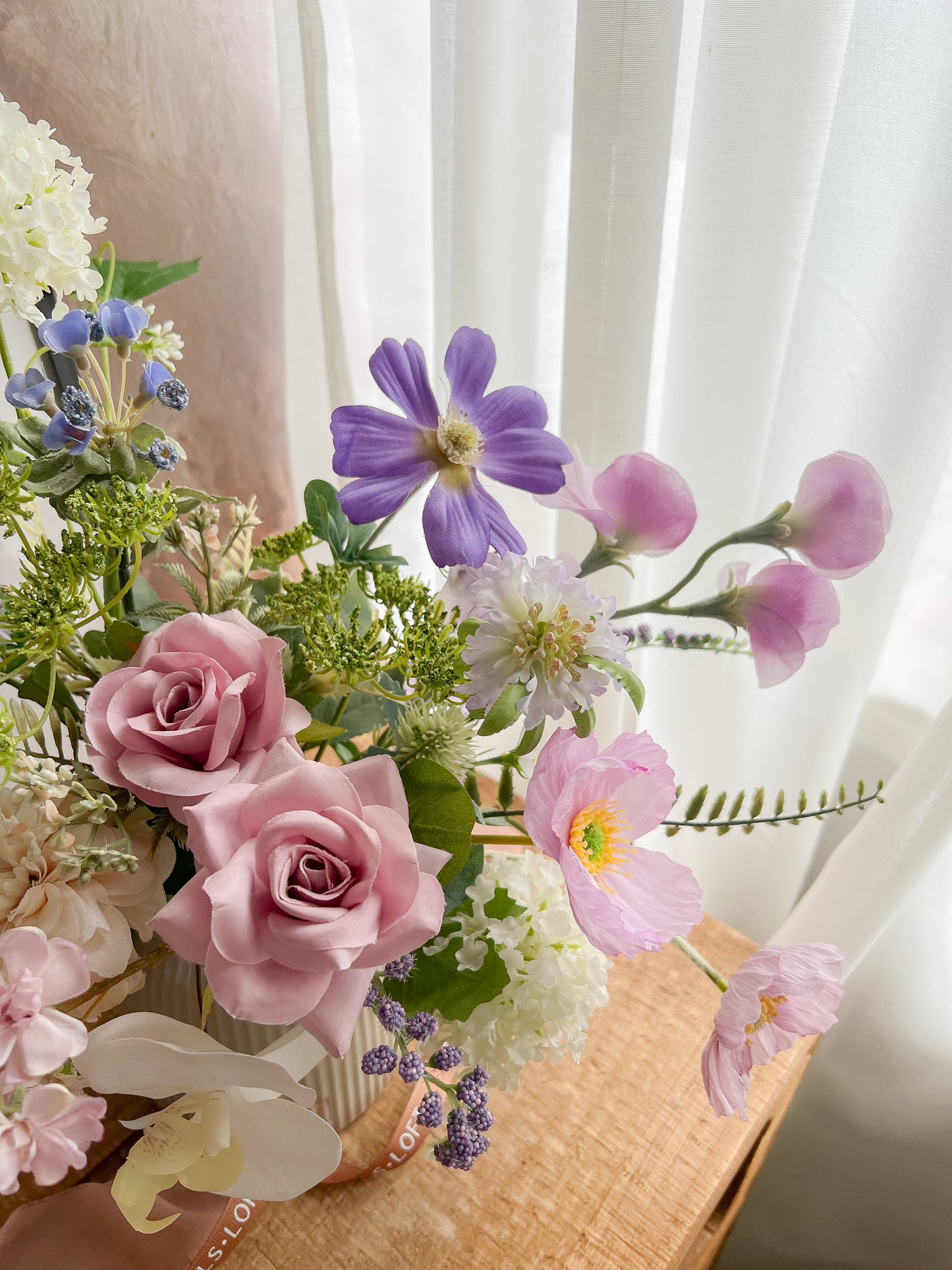 Lilac Meadow (Faux 2-sided)
