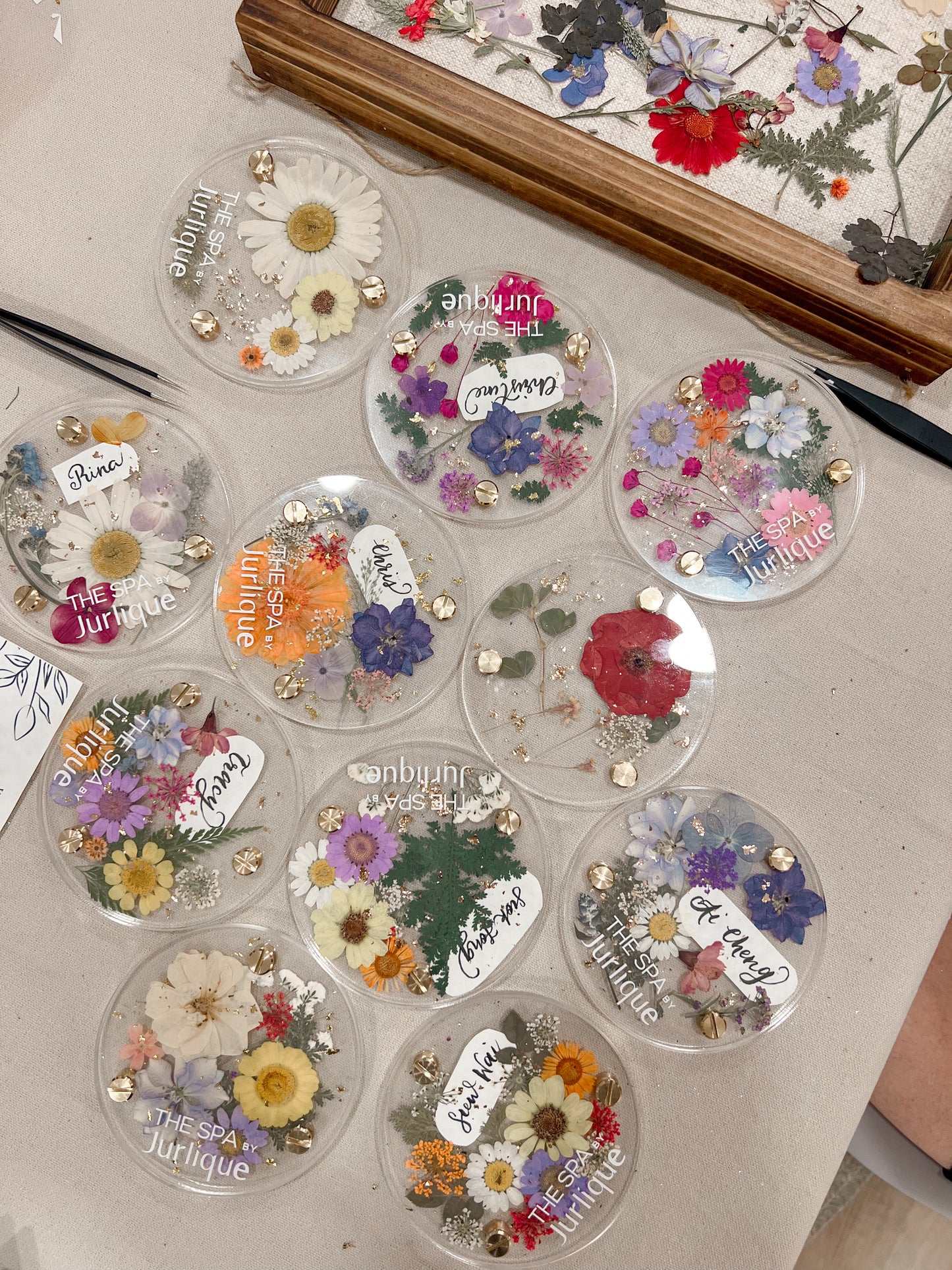 VIntage Floral Coaster